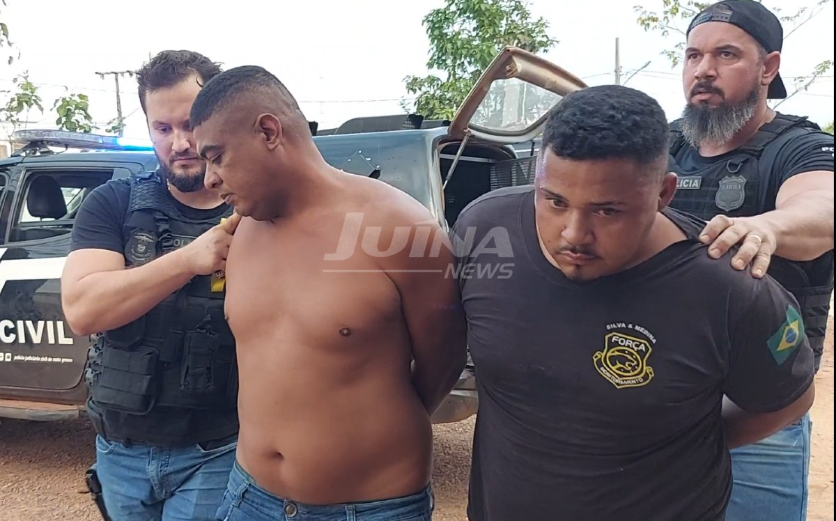 Polícia Civil prende dupla que invadiu casa e atirou em duas pessoas no