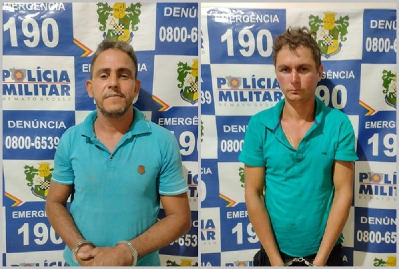 Pol Cia Militar Prende Dupla Suspeita De Homic Dio Em Distrito De