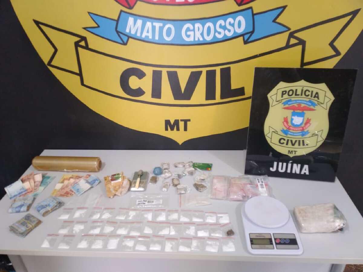 Polícia Civil Fecha Boca De Fumo Em Juína E Prende Traficante Que