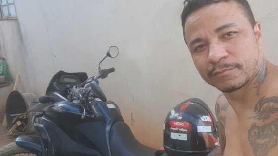 Lindomar da Silva, vulgo "Thomé", de 42 anos, criminoso apontado pela polícia de alta periculosidade