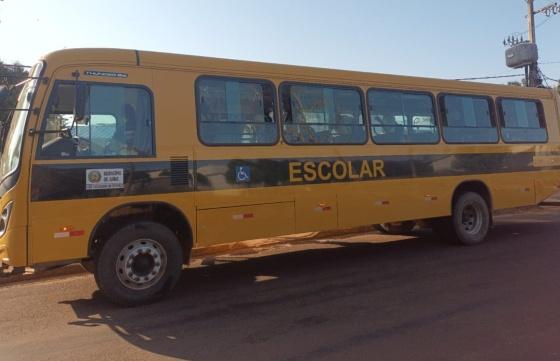 Ônibus escolar pertencente ao município de Juína (foto: arquivo)