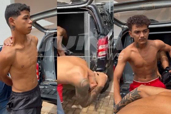 Três suspeitos maiores de idade presos pela PJC