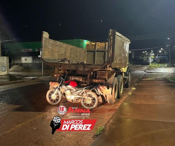 Vítima foi socorrida pelos Bombeiros e levada para a UPA 24 horas