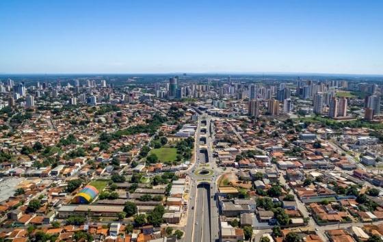 Mato Grosso é 4º estado que mais registrou entrada de moradores vindos de outros estados, diz IBGE — Foto: Drone Cuiabá
