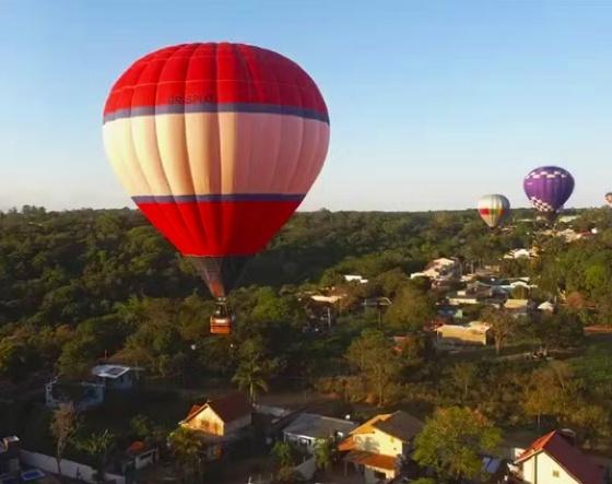 Prefeitura de Chapada dos Guimarães (MT) cancela festival de balonismo — Foto: Prefeitura de Chapada dos Guimarães