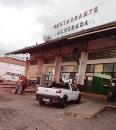Terminal rodoviário de Várzea Grande (MT) interditado — Foto: Divulgação
