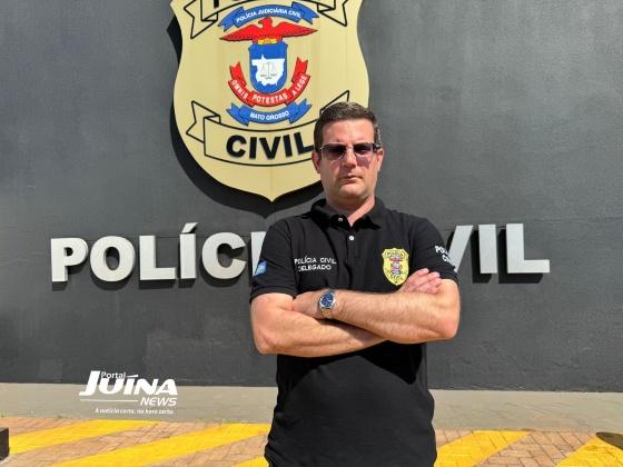 Delegado Marco Remuzzi responsável pelas investigações